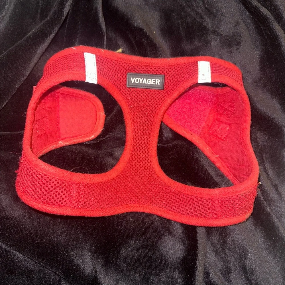 Red Voyager Step In Harness Medium